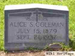 Alice Shelley Coleman