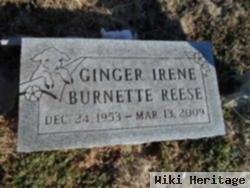 Ginger Irene Burnette Reese