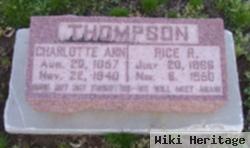 Rice R. Thompson