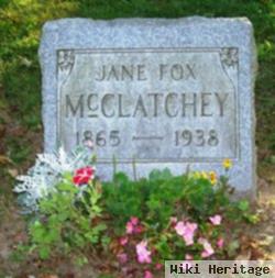 Jane Fox Mcclatchey