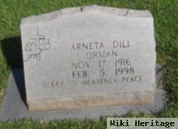 Arneta Dill Orman