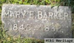 Mary E Barker