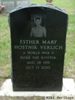 Esther Mary Hostnik Verlich