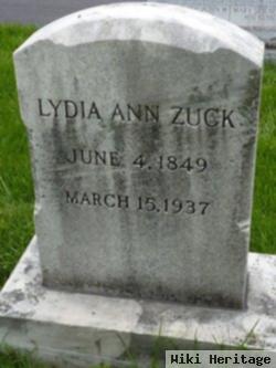 Lydia Ann Zuck