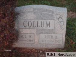 Ruth B Collum