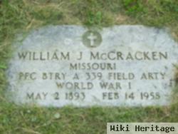 Pfc William J Mccracken