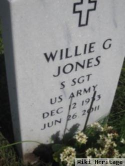 Willie G Jones