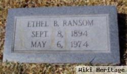 Ethel Bennett Ransom