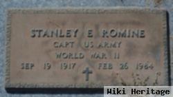 Stanley E Romine