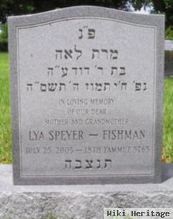 Lya Speyer Fishman