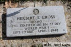 Herbert E Cross