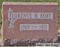 Florence M Korf