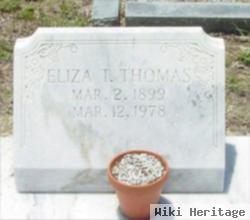 Eliza Thomas Thomas