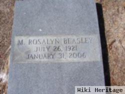 M Rosalyn Beasley