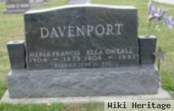 Ella Oneall Davenport