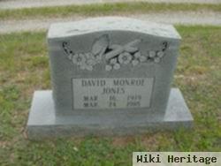 David Monroe Jones