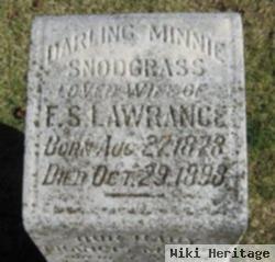 Minnie Snodgrass Lawrence