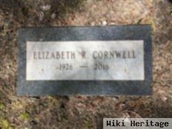 Elizabeth R "betty" Cornwell