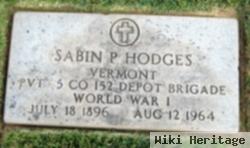 Sabin P Hodges