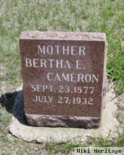 Bertha Elizabeth Carter Cameron