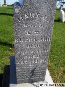 Mary R. Agner Buckland