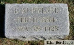 E. M. Hyland