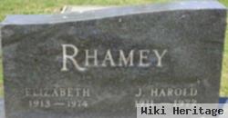 J Harold Rhamey