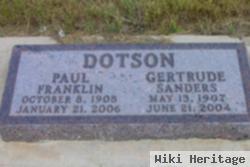 Gertrude Sanders Dotson