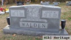 Joe A Walden