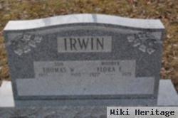 Flora E Shaffer Irwin