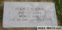 Ivan George Boone