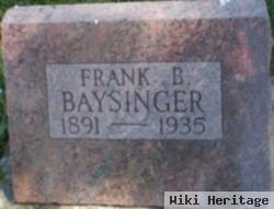 Frank B Baysinger