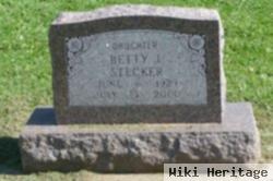 Betty Jane Butt Stecker