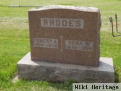 Ernest A Rhodes