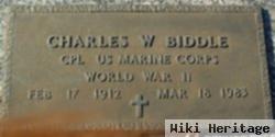 Charles W. Biddle