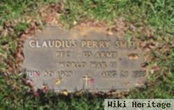 Pfc Claudius Perry Smith