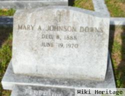 Mary A Johnson Downs