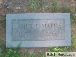 James Edward "jim" Mattix, Sr