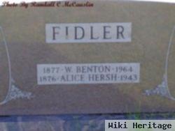 William Benton Fidler