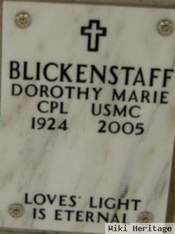 Corp Dorothy Marie Rieden Blickenstaff