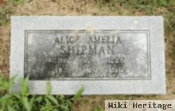 Alice Amelia Shipman