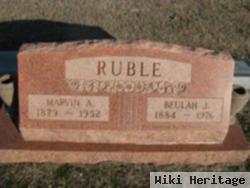 Marvin A Ruble