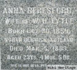 Anna Beresford Lytle