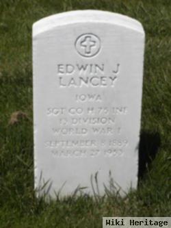 Edwin J Lancey