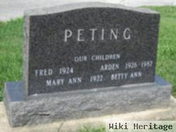 Adolph Henry Peting