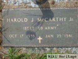 Harold J Mccarthy, Jr