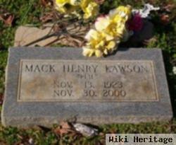 Mack Henry "pete" Lawson