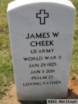 James W Cheek