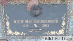 Mrs Willie Mae Hollingsworth