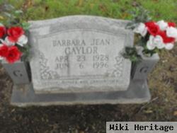 Barbara Jean Gaylor